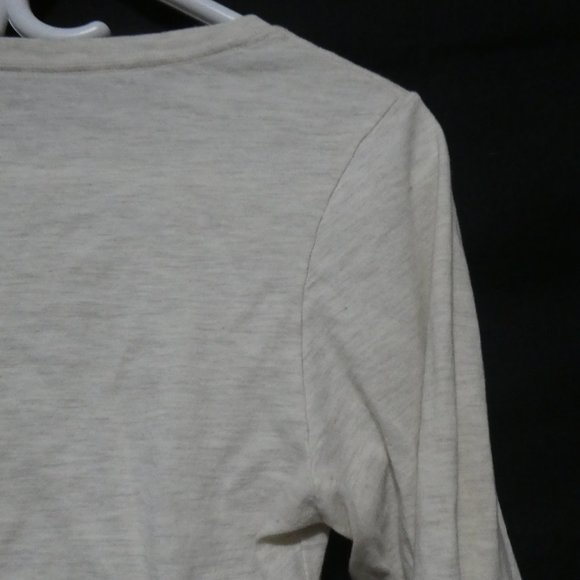 OLD NAVY | medium | long sleeve shirt with Peace Symbol design on front | EUC - Picture 13 of 16